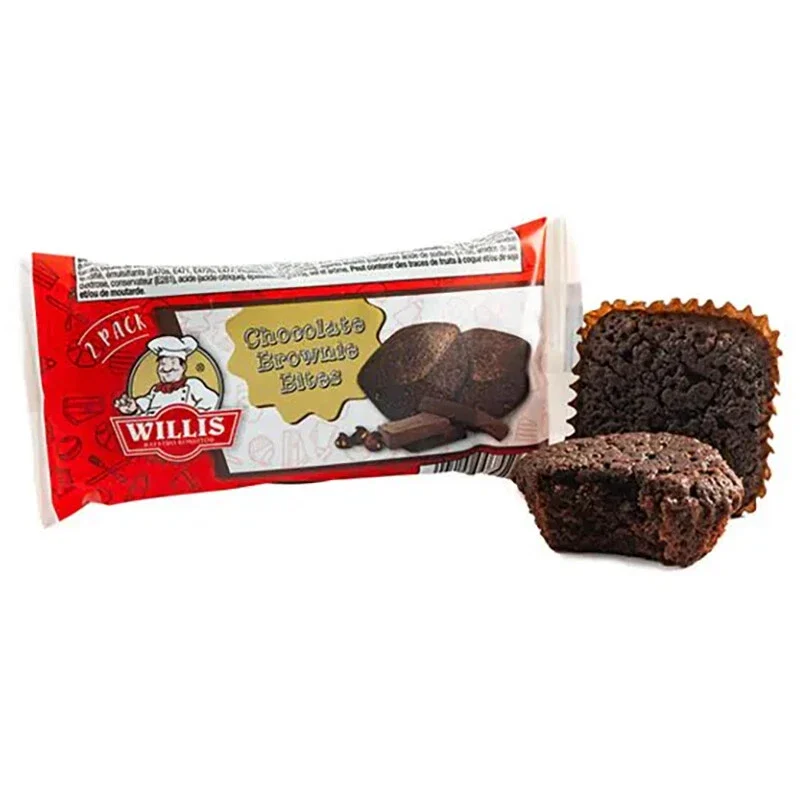 Süßer Snack Schokoladenkuchen als Snack